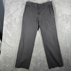 Banana Republic Modern Fit Gray Chino Pants Casual Dress Pants 33x32